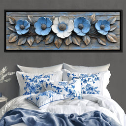 Rustic Bloom Harmony - NicheCanvas
