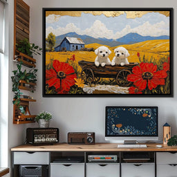 Puppy Adventures - NicheCanvas