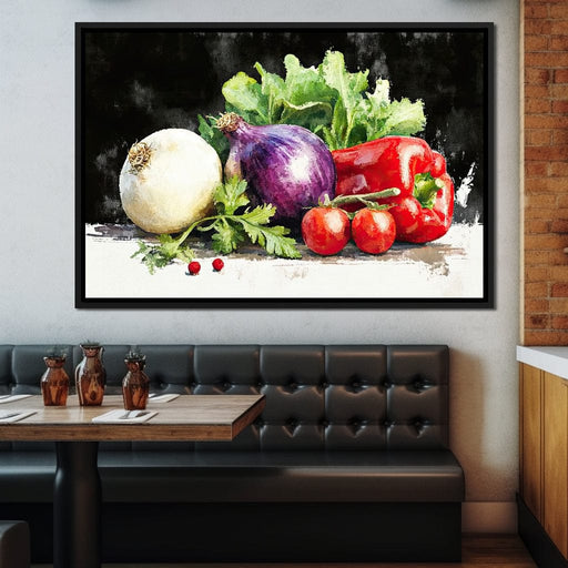 Harvest Harmony Still Life Canvas Print
