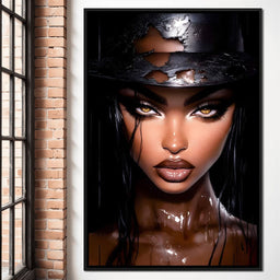 Enigmatic Stares in Shadow - NicheCanvas