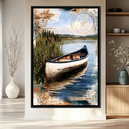 Silent Waters Await The Explorer - NicheCanvas