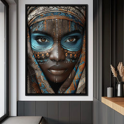 Tribal Beauty Unveiled - NicheCanvas