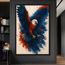 Majestic Flight Soaring Free - NicheCanvas