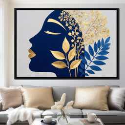 Golden Flora Essence - NicheCanvas