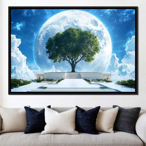 Celestial Tree Sanctuary Canvas Print