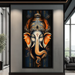 Divine Graceful Elephants Blessing - NicheCanvas