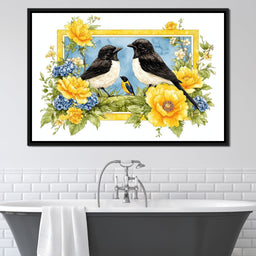 Chorus of Vibrant Blooms - NicheCanvas