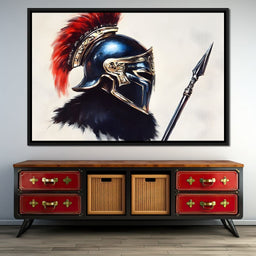 Guardian of Ancient Valor - NicheCanvas