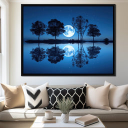 Moonlit Tranquility - TooplesArt - NicheCanvas