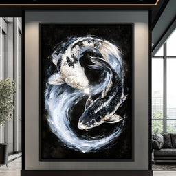 Circular Currents Of The Dual Spirit - NicheCanvas