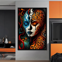 Fire and Ice - TooplesArt - NicheCanvas