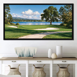 Quiet Afternoon By The Fairway - NicheCanvas
