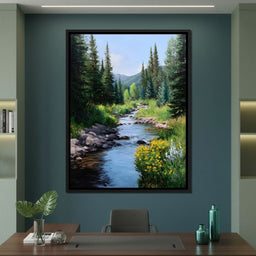 Alpine Creek Wildflower Trail - NicheCanvas