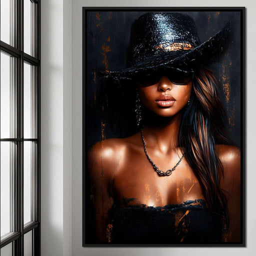 Mystique in Shadows Canvas Print