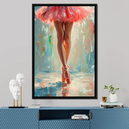 Elegant Dancers in Graceful Motion - NicheCanvas