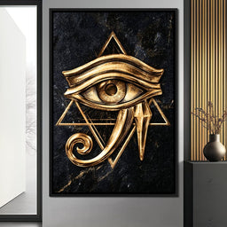 Golden Vigil of the Sacred Geometry - NicheCanvas