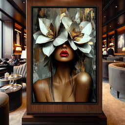 Golden Petals Revelation - Cole Williams - NicheCanvas