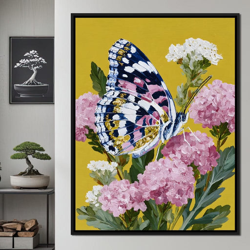 Butterfly Garden Radiance Canvas Print