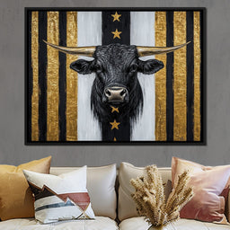 Majestic Bull Gold Standart - NicheCanvas