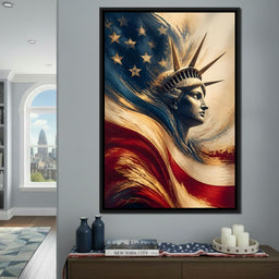 Liberty Rising - NicheCanvas