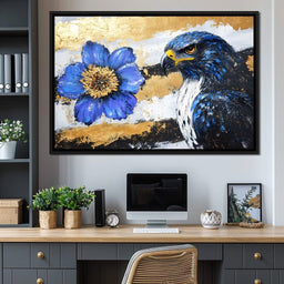 Hawk Soar and Blossom - Alicia Smith - NicheCanvas