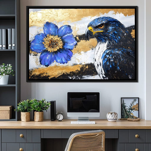 Hawk Soar and Blossom - Alicia Smith Canvas Print