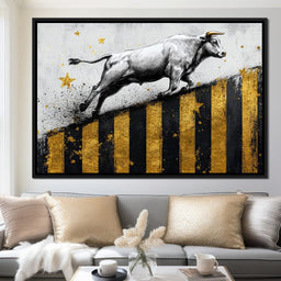 Golden Bull Market - NicheCanvas
