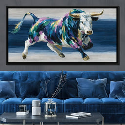 Charging Spectrum Bull Energy - NicheCanvas