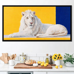 Majestic Sentinel Lion - NicheCanvas