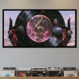 Midnight Melodies  of the Celestial Groove - NicheCanvas