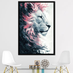 Majestic Pink Mane Monarch - NicheCanvas