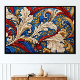 Royal Baroque in Bloom - TooplesArt - NicheCanvas