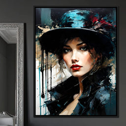 Female Portrait 0055 - Vizahn Burger - NicheCanvas