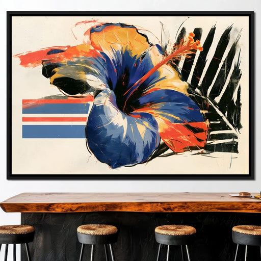 Tidal Rhythms Of A Fractured Summer Canvas Print