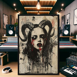 Dark Majesty Unveiled - NicheCanvas