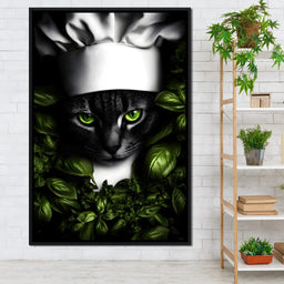 Enchanted Culinary Feline - NicheCanvas