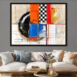 Static Motion of Modern Geometry - NicheCanvas
