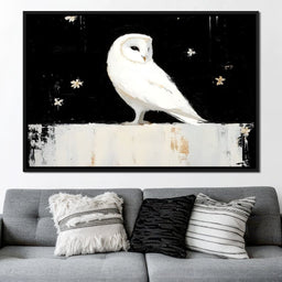 Nocturnal Guardians Elegance - NicheCanvas