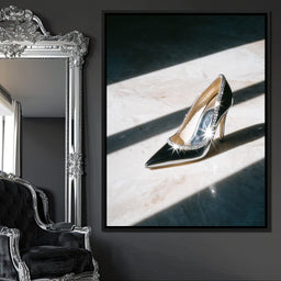 Silver Stiletto Radiant Noon - NicheCanvas