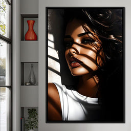 Shadowed Elegance Poise - NicheCanvas