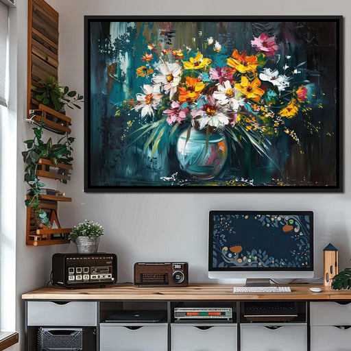 Bouquet of Wild Vibrance Canvas Print