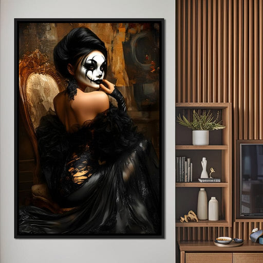 Enigma of Refined Masquerade Canvas Print
