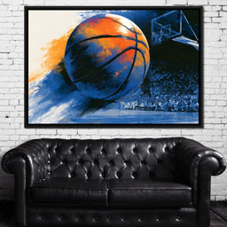 Flight of the Basketball - NicheCanvas
