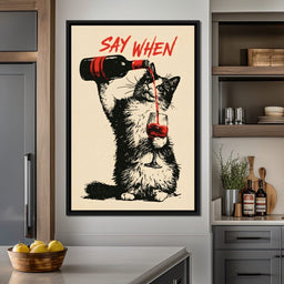 The Cat Who Had Enough - NicheCanvas
