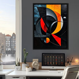 Colorful Modern Art 047 - Johanjjf - NicheCanvas