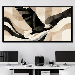 Ascent of the Solitary Plains Hunter - NicheCanvas