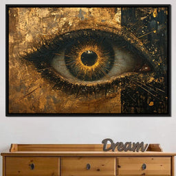  Golden Glimpse Into the Soul B - NicheCanvas