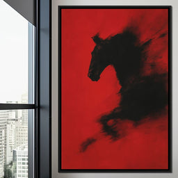 Unbound Spirit Rushing Through Darkness - NicheCanvas