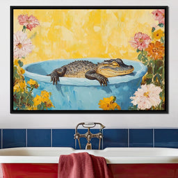 Gator Bath Oasis - NicheCanvas