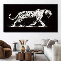 Leopard Stride of Wilderness - NicheCanvas